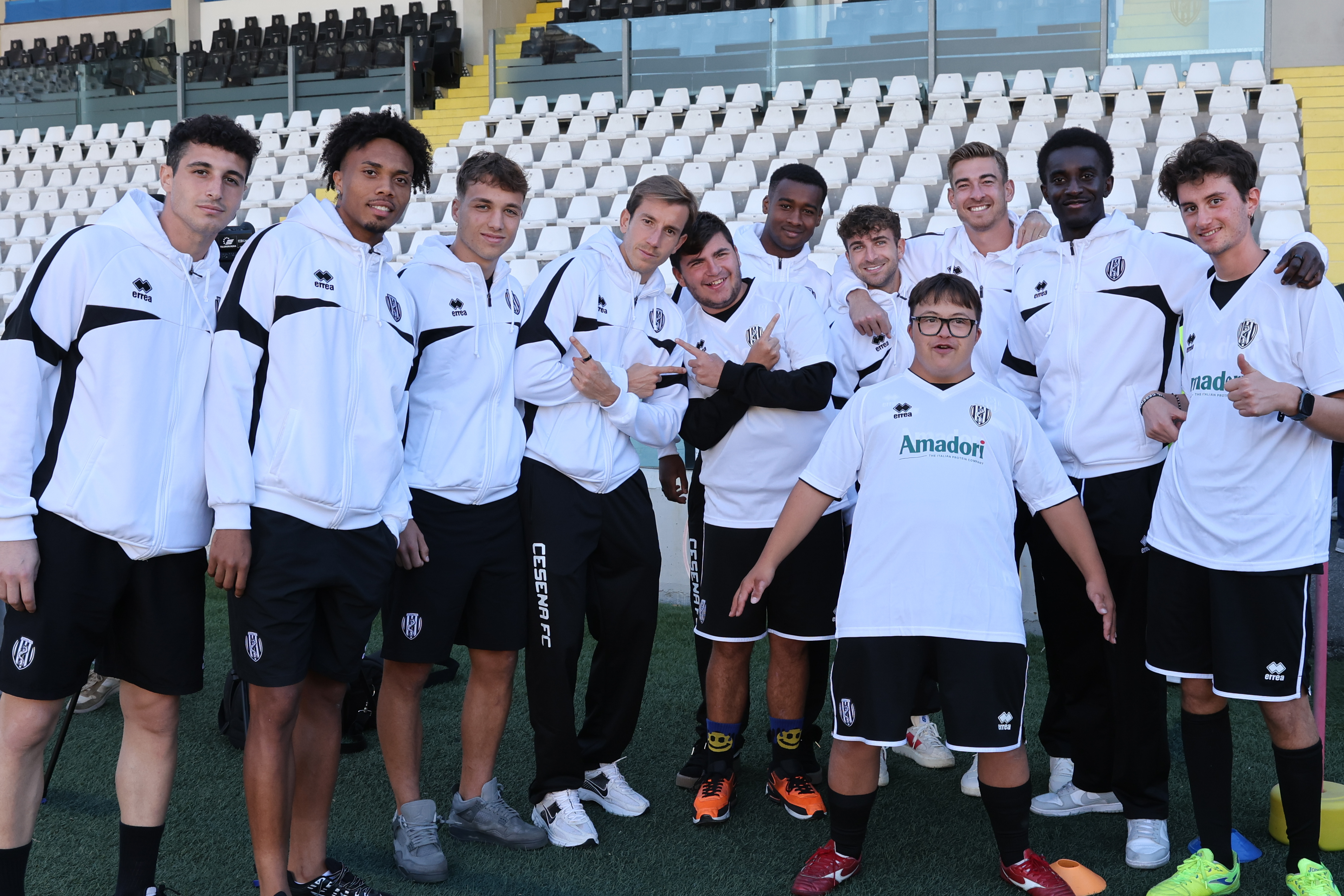 “Tutti insieme per il Calcio Integrato”: Cesena FC e il Gruppo Amadori per lo sport e l’inclusione
